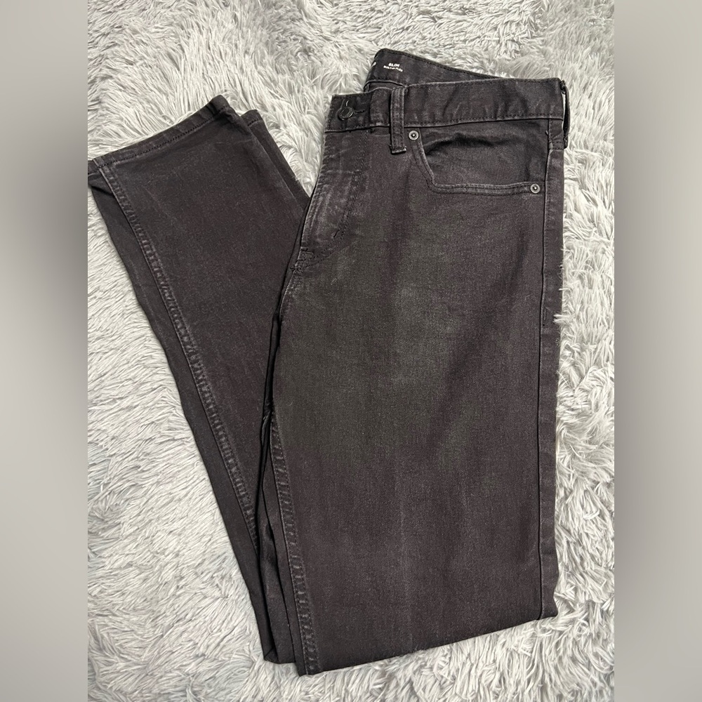 Old Navy Slim “Built-in-flex” Black Jeans